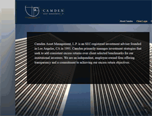 Tablet Screenshot of camdenasset.com